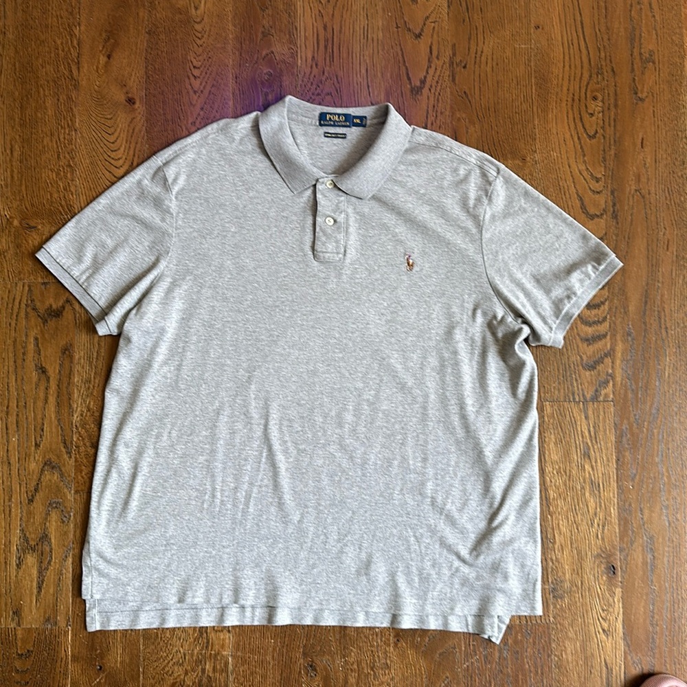 POLO Ralph Lauren, XXL, Grey, Pima Soft Touch
